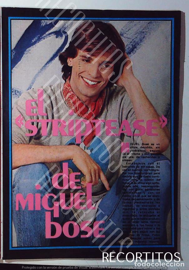 M&uacute;sica de colecci&oacute;n: EL STRIPTEASE DE MIGUEL BOSE - Foto 1