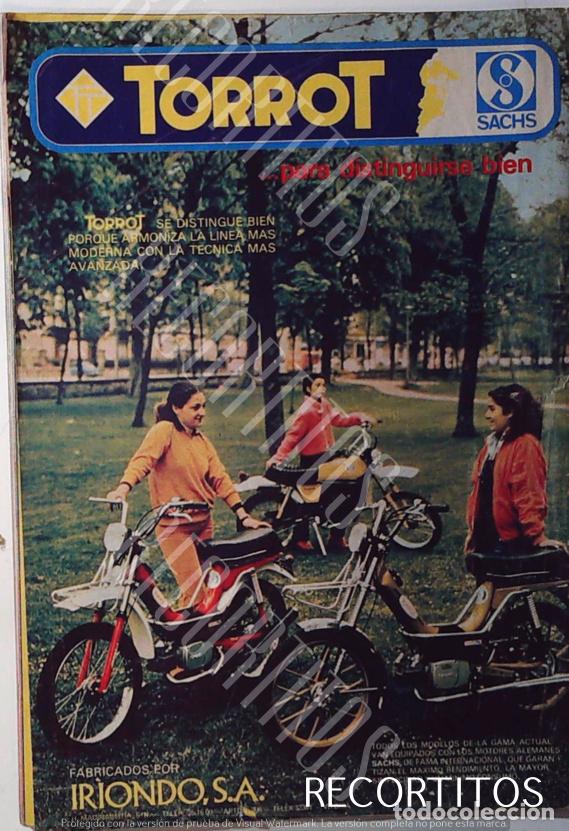 M&uacute;sica de cole&ccedil;&atilde;o: TORROT MOTOCICLETA ANUNCIO PUBLICIDAD iriondo sa vitoria