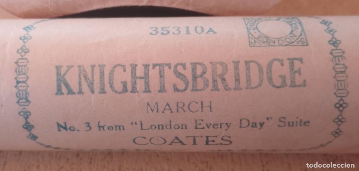 M&uacute;sica de colecci&oacute;n: Disco para Pianola Knightsbridge March - Foto 1