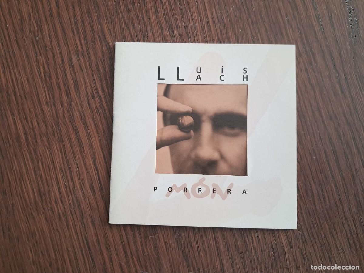 Collectible Music: peque&ntilde;o librito de CD de m&uacute;sica, con letra canciones, Lluis Llach, Porrera.