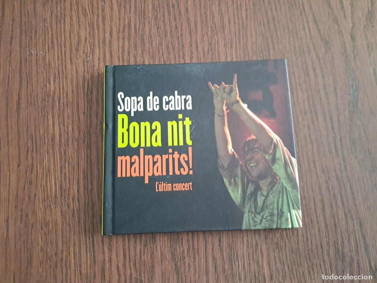 Collectible Music: peque&ntilde;o librito de CD, con im&aacute;genes de concierto, Sopa de cabra, bona nit, malparits !.