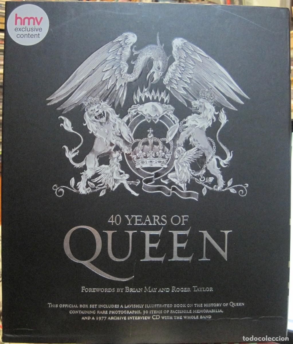 Collectible Music: Queen &lrm;&ndash; 40 Years of Queen (2011) Goodman NEW picture book oversized rare