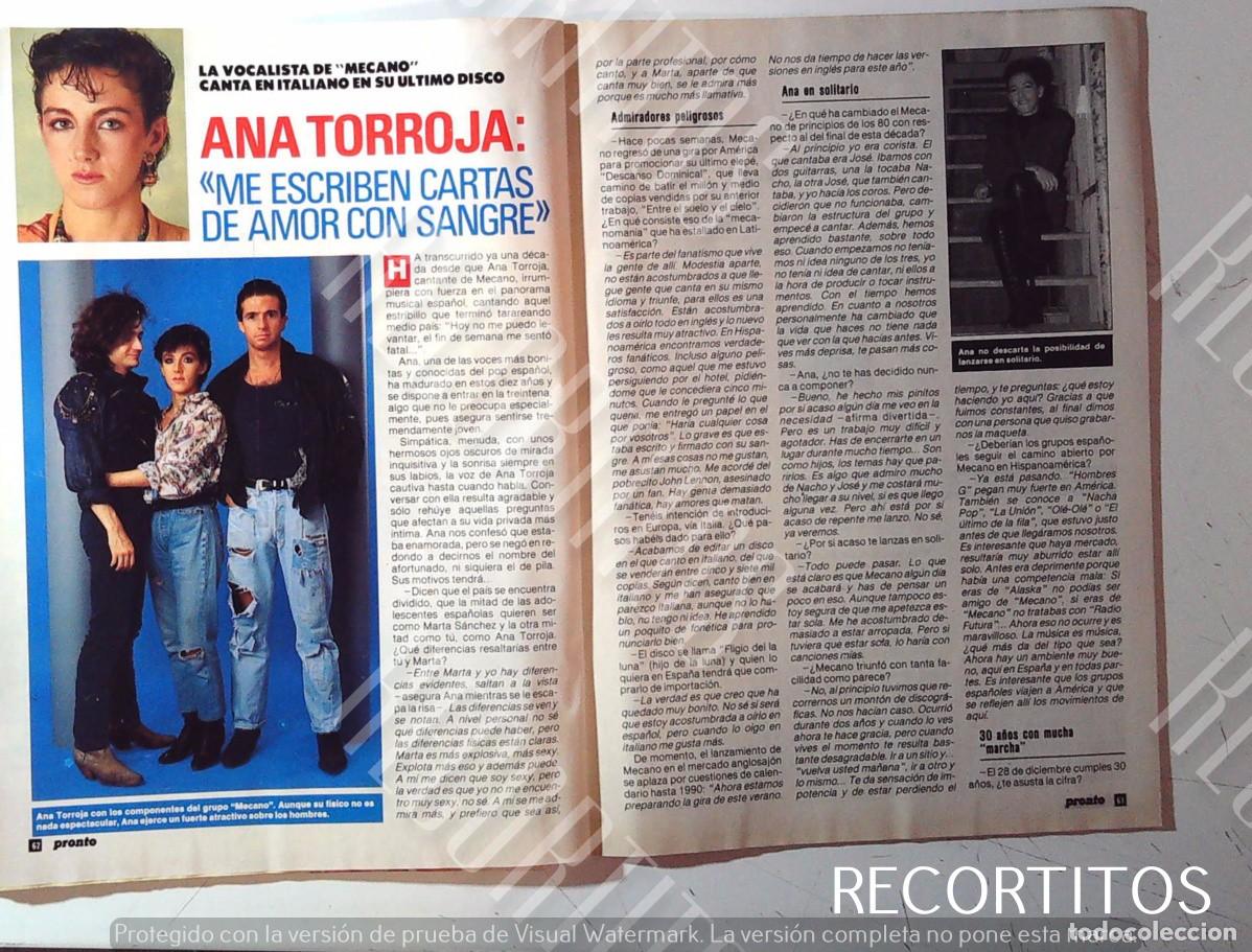 M&uacute;sica de colecci&oacute;n: ANA TORROJA MECANO JOSE NACHO - Foto 1