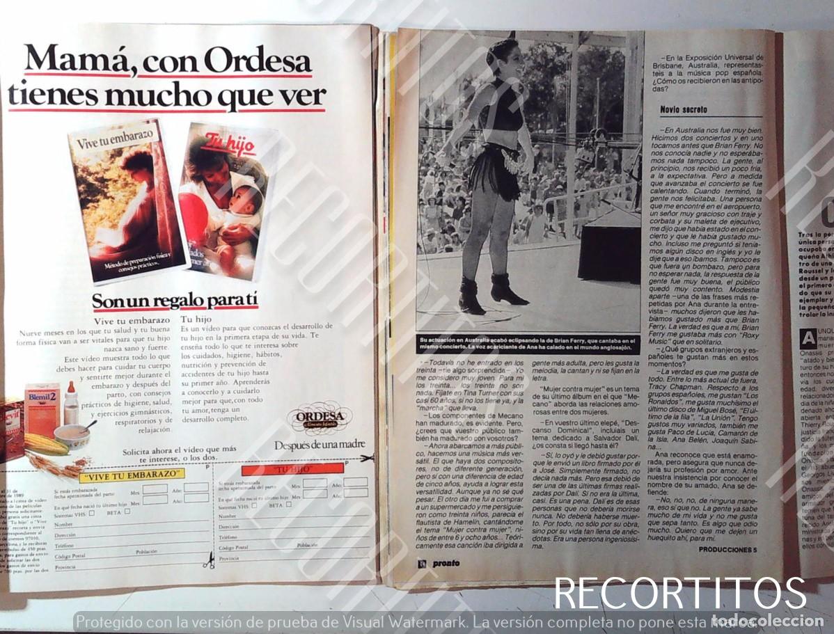 M&uacute;sica de colecci&oacute;n: ANA TORROJA MECANO JOSE NACHO - Foto 2
