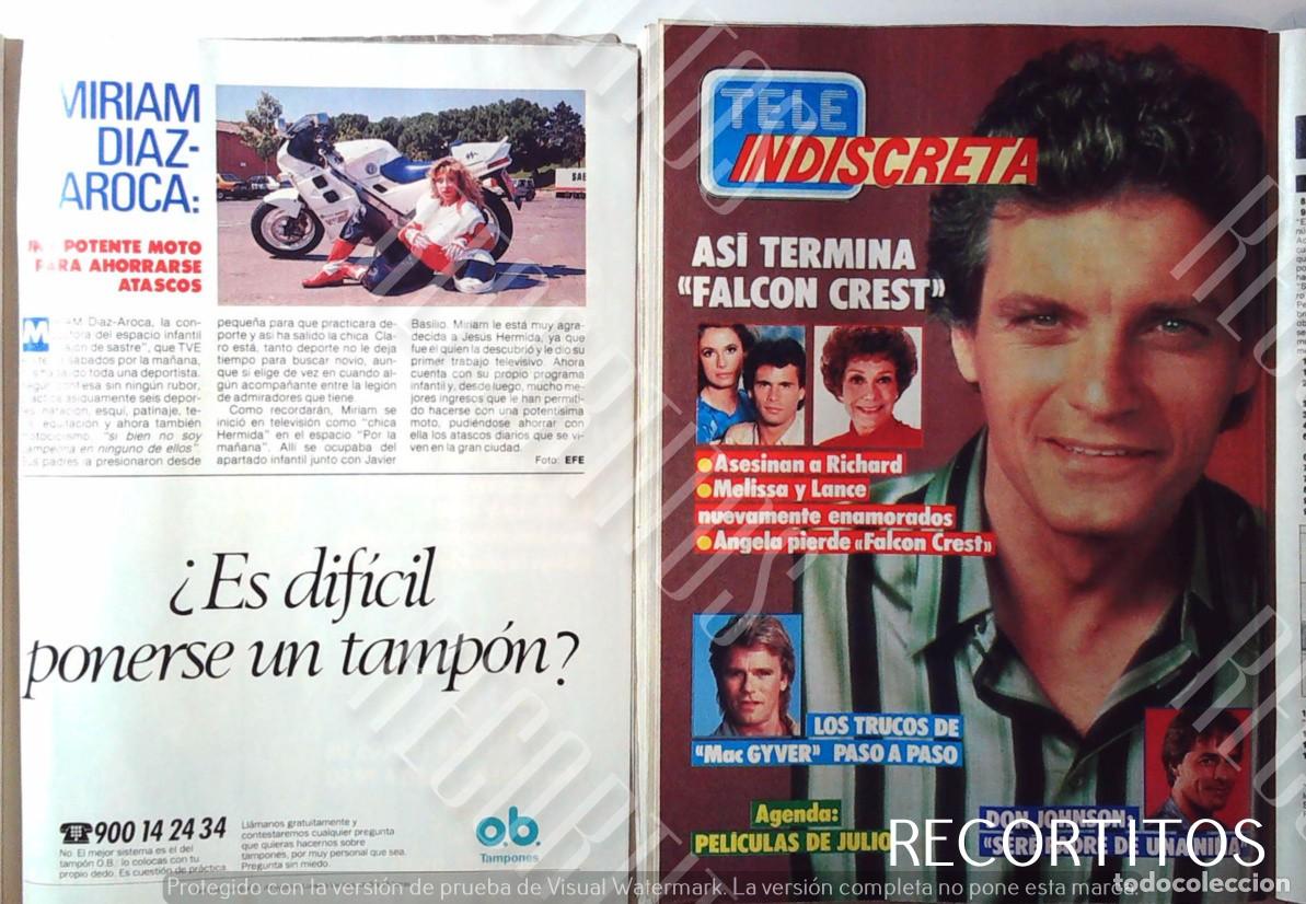 M&uacute;sica de colecci&oacute;n: RICHARD DEAN ANDERSON MCGYVER MACGYVER DAVID SELBY FALCON CREST ANA ALICIA LORENZO LAMAS DON JOHSON