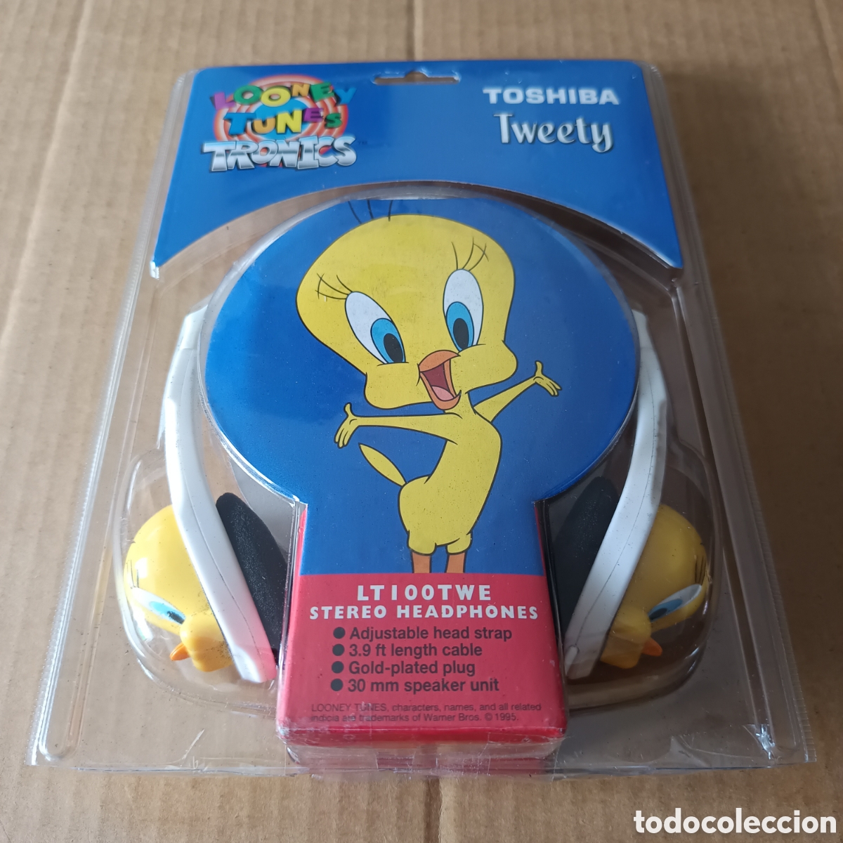 Musica di collezione: Auriculares Looney Tunes Tronics: Tweety/Piol&iacute;n (Toshiba). Con bl&iacute;ster.