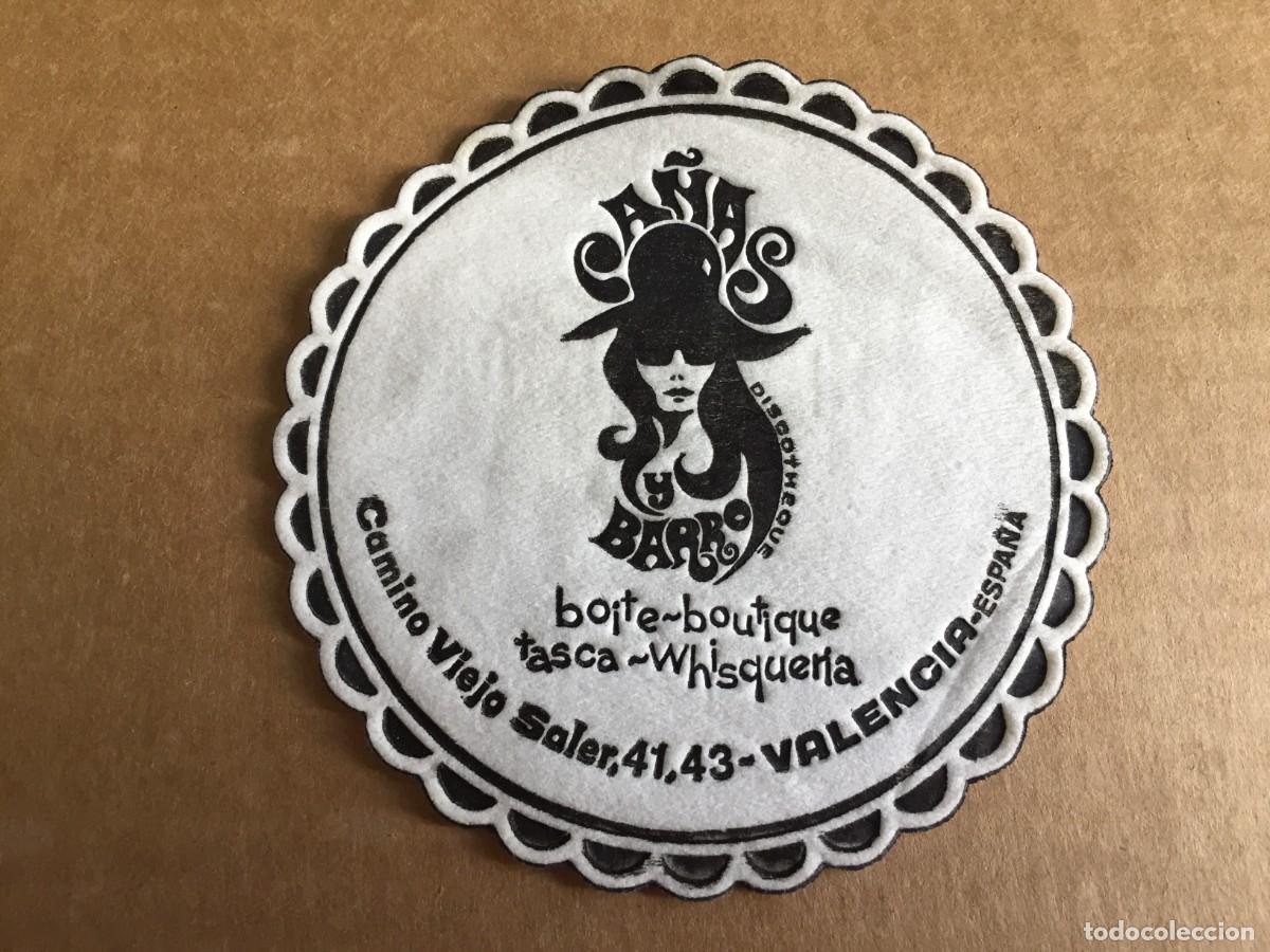 Musica di collezione: POSAVASOS DE LA WHISKERIA - DISCOTECA CA&Ntilde;AS Y BARRO VALENCIA (EL SALER) - A&Ntilde;OS 60