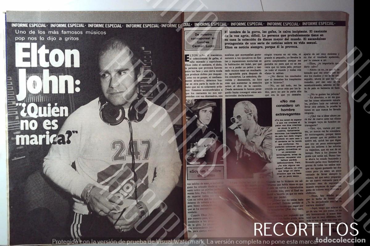 M&uacute;sica de colecci&oacute;n: ELTON JOHN 1979 LIB POP - Foto 1