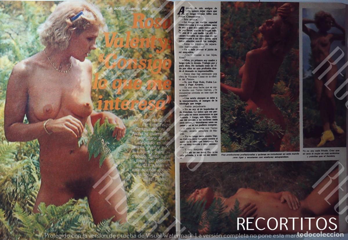 Musica di collezione: ROSA VALENTY VALENTI AL DESNUDO