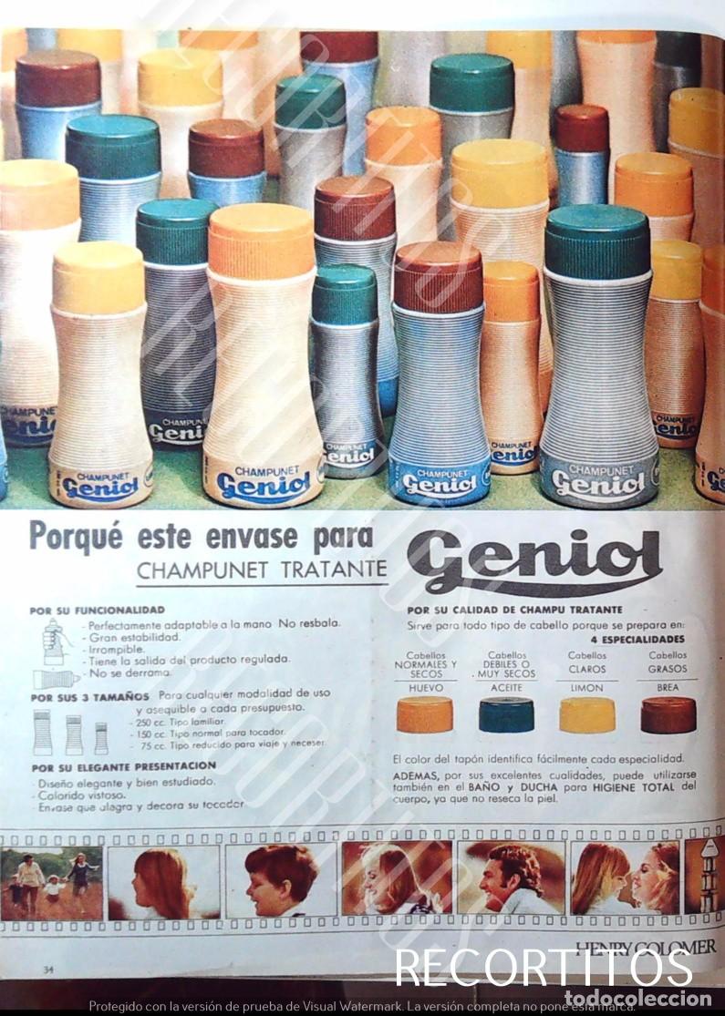 Musica di collezione: GENIOL CHAMPU ANUNCIO PUBLICIDAD