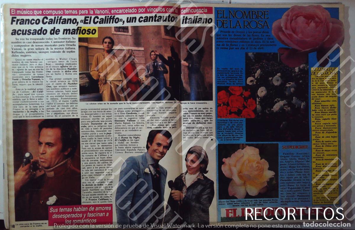 Musica di collezione: FRANCO CALIFANO IL CALIFFO DOLCE VITA LA VANONI