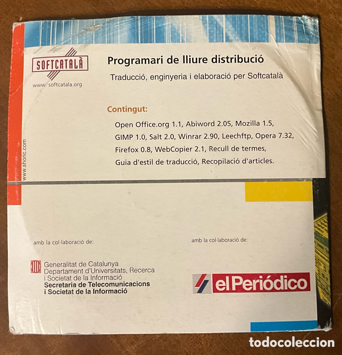 M&uacute;sica de colecci&oacute;n: CD-ROM PROGRAMARI DE LLIURE DISTRIBUCI&Oacute; - Foto 2
