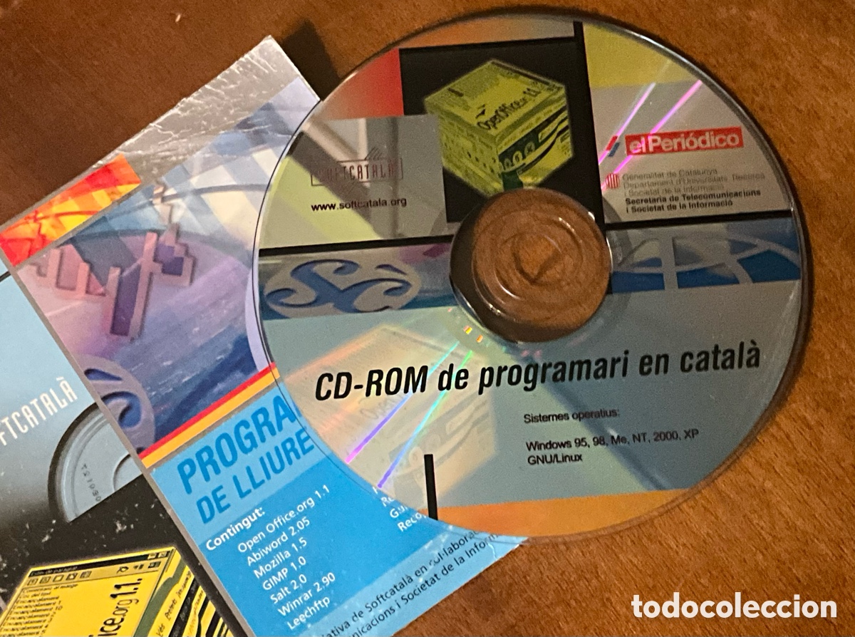 M&uacute;sica de colecci&oacute;n: CD-ROM PROGRAMARI DE LLIURE DISTRIBUCI&Oacute; - Foto 3