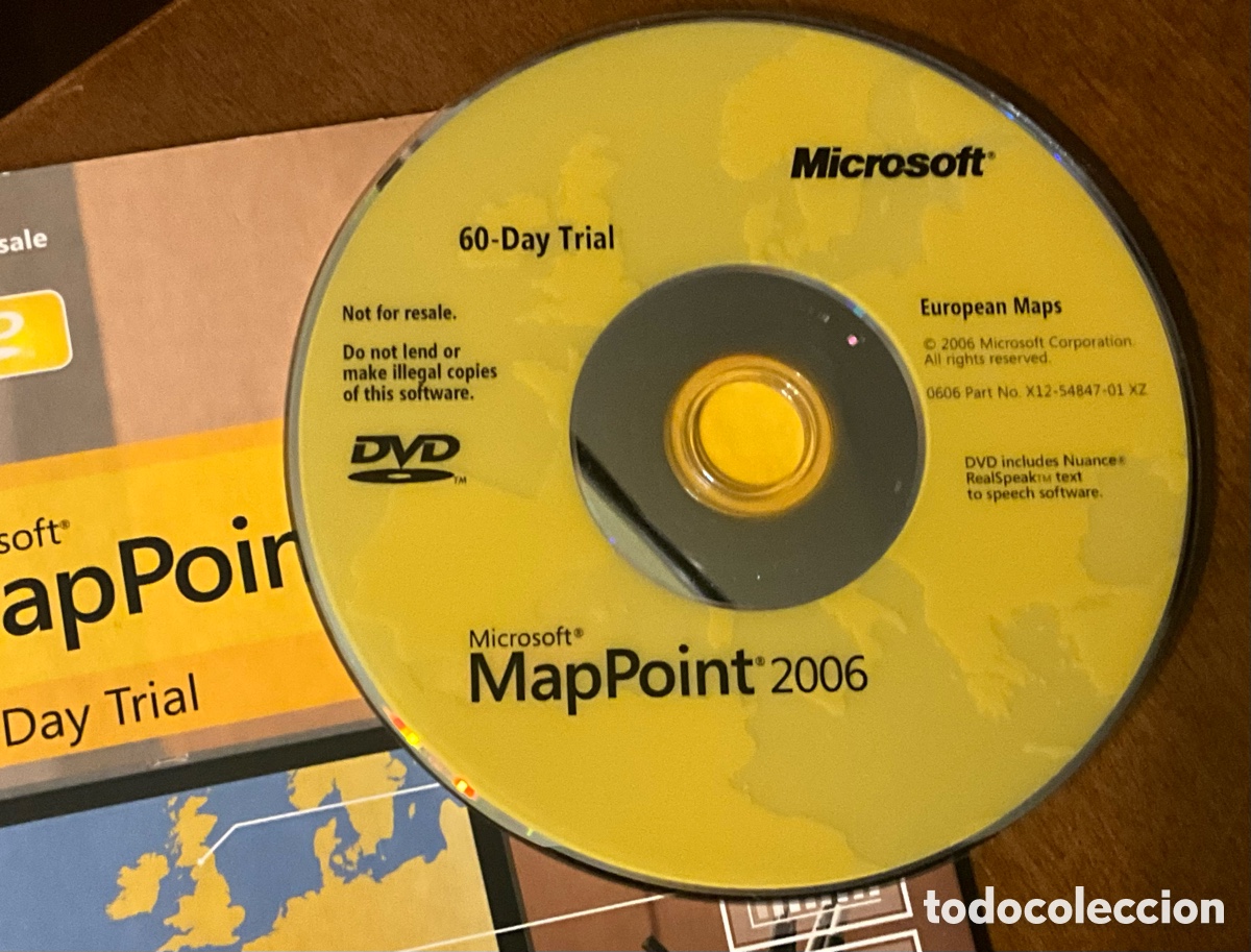 M&uacute;sica de colecci&oacute;n: CD-ROM MICROSOFT MapPoint 2006 - Foto 2