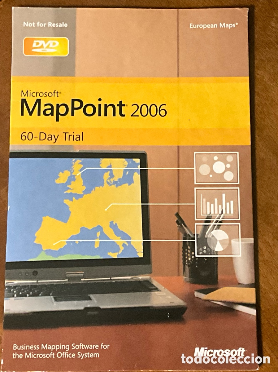 M&uacute;sica de colecci&oacute;n: CD-ROM MICROSOFT MapPoint 2006 - Foto 1
