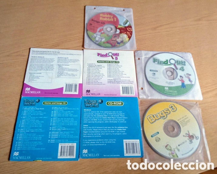 M&uacute;sica de colecci&oacute;n: 5 CDs dobles de ingl&eacute;s - Foto 2