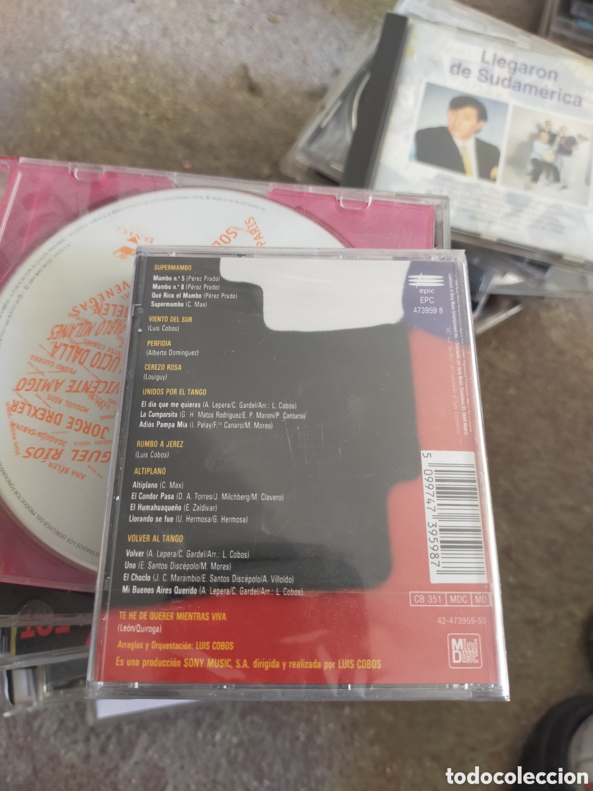 M&uacute;sica de colecci&oacute;n: Luis cobos mini disc viento del sur precintado - Foto 2