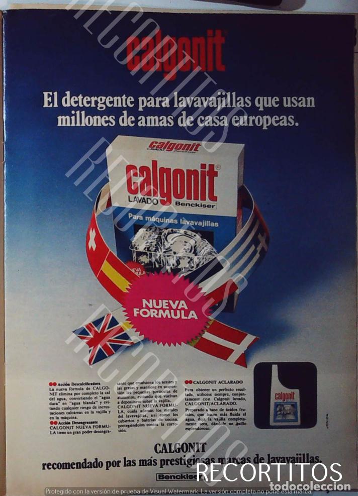 Musica di collezione: CALGONIT ANUNCIO PUBLICIDAD