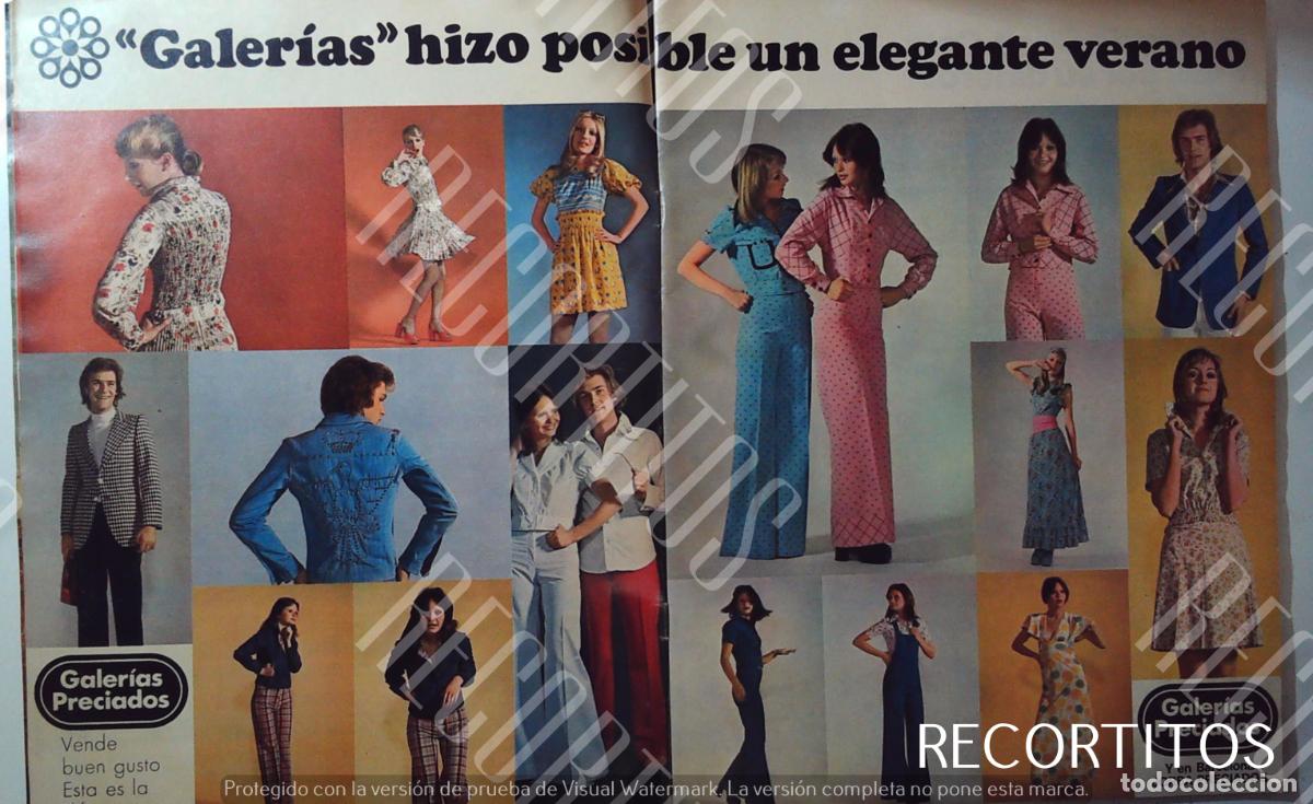 Musica di collezione: GALERIAS PRECIADOS ANUNCIO PUBLICIDAD