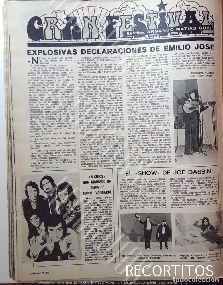 M&uacute;sica de cole&ccedil;&atilde;o: 5 CHIB&iexcl;CS JOE DASSIN GIGLIOLA CINQUETTI HENRY SALVATORE EMILIO JOSE