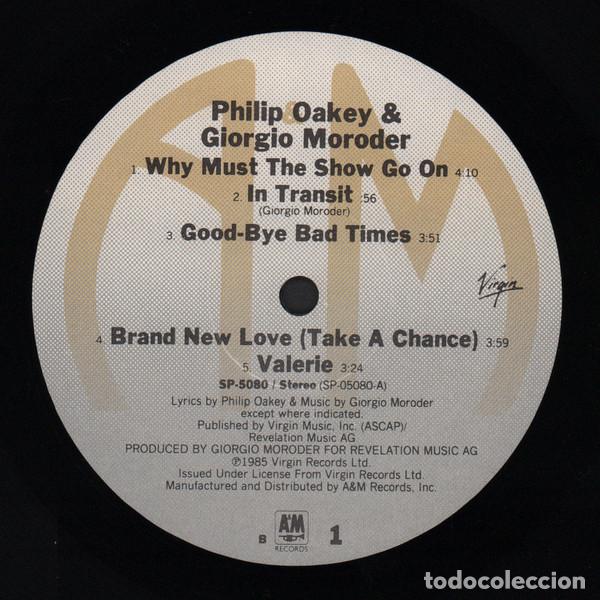 M&uacute;sica de colecci&oacute;n: Vinile, LP, Album, B-Philip Oakey & Giorgio Moroder &ndash; Philip Oakey & Giorgio Moroder-US-Electronic-1 - Foto 3