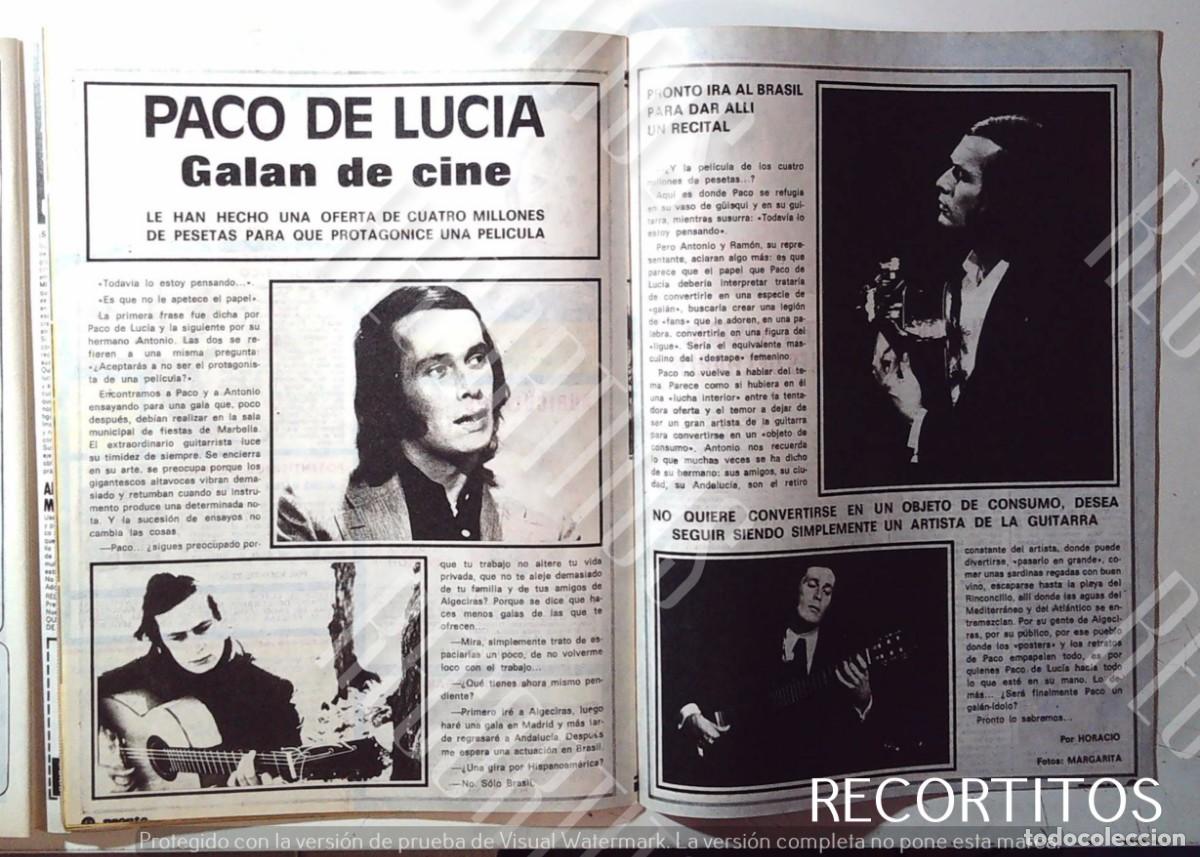 M&uacute;sica de colecci&oacute;n: PACO DE LUCIA ACTOR DE CINE - Foto 1