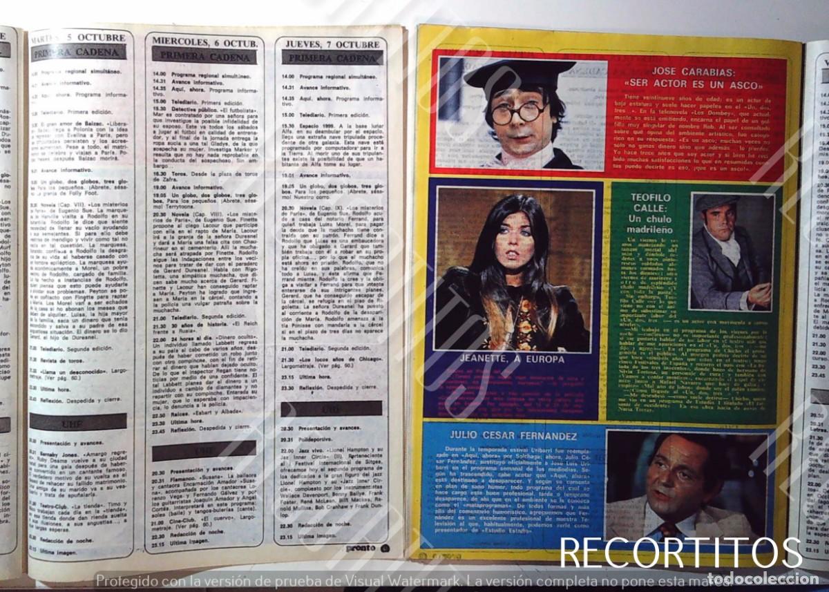 M&uacute;sica de colecci&oacute;n: JEANETTE JOSE CARABIAS TEOFILO CALLE JUKIO CESAR FERNANDEZ