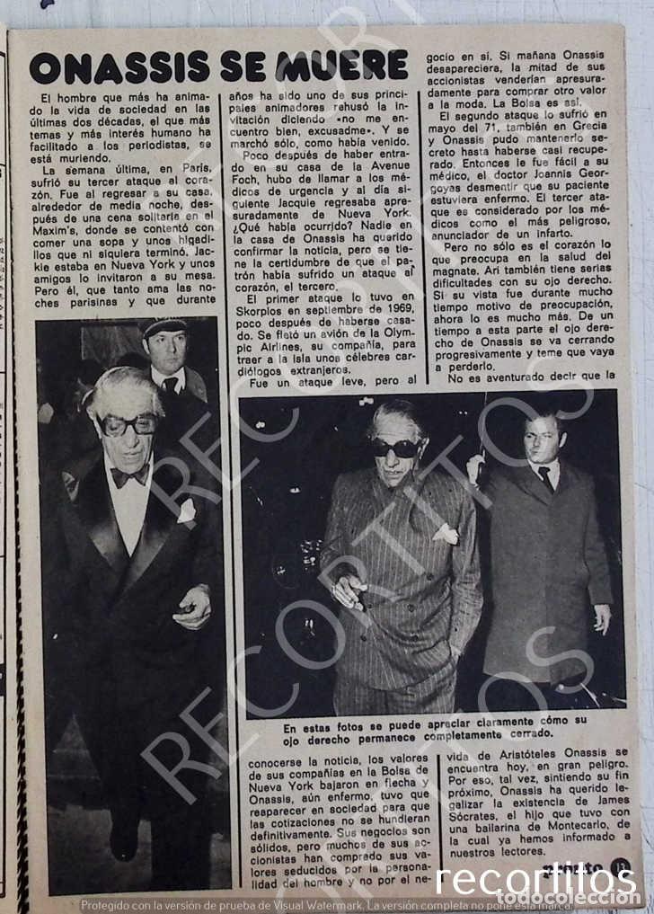 M&uacute;sica de colecci&oacute;n: ARISTOTELES ONASSIS SE MUERE - Foto 1