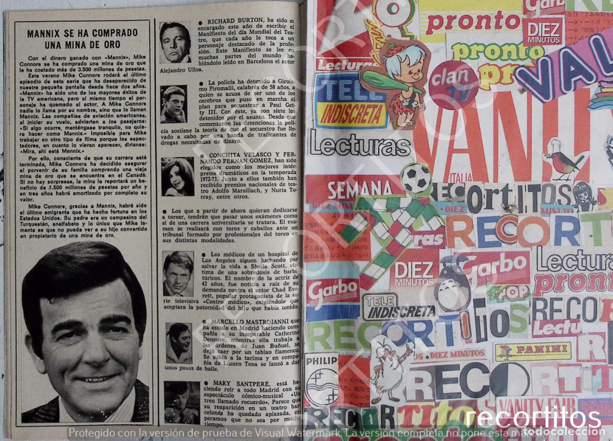 Musica di collezione: MANNIX BMIKE CONNORS MARY SANTPERE MARCELLO MASTROIANNI CHAD EVERET RICJHARD BURTON PAUL GETTY III