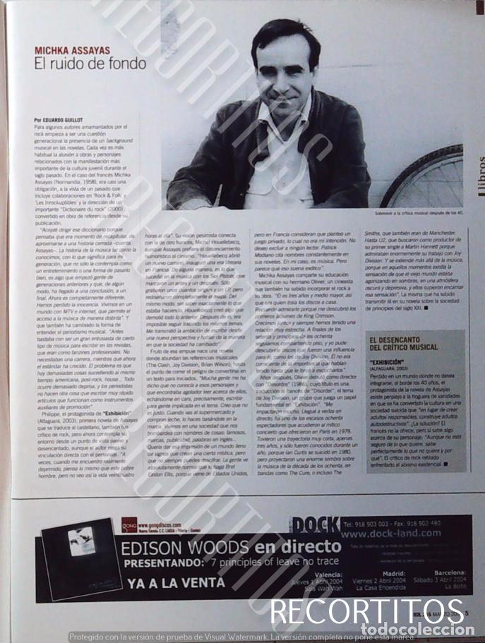 Musica di collezione: MICHKA ASSAYAS EDISON WOODS