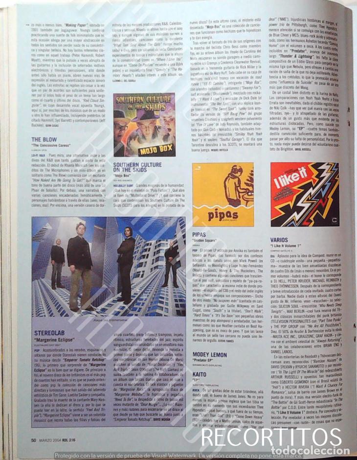M&uacute;sica de colecci&oacute;n: STEREOLAB SOUTHERN CULTURE ON THE SKIDS