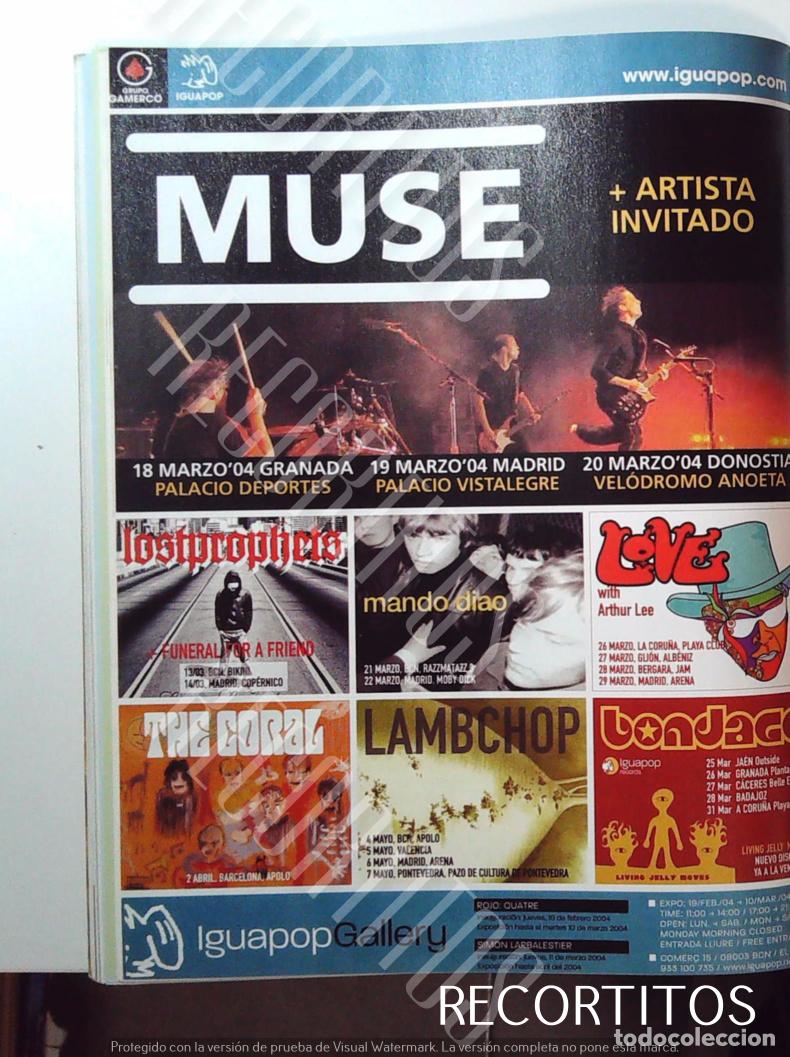 M&uacute;sica de colecci&oacute;n: MUSE THE CORAL LAMBCHOP MANDO DIAO LOVE BONDAGE
