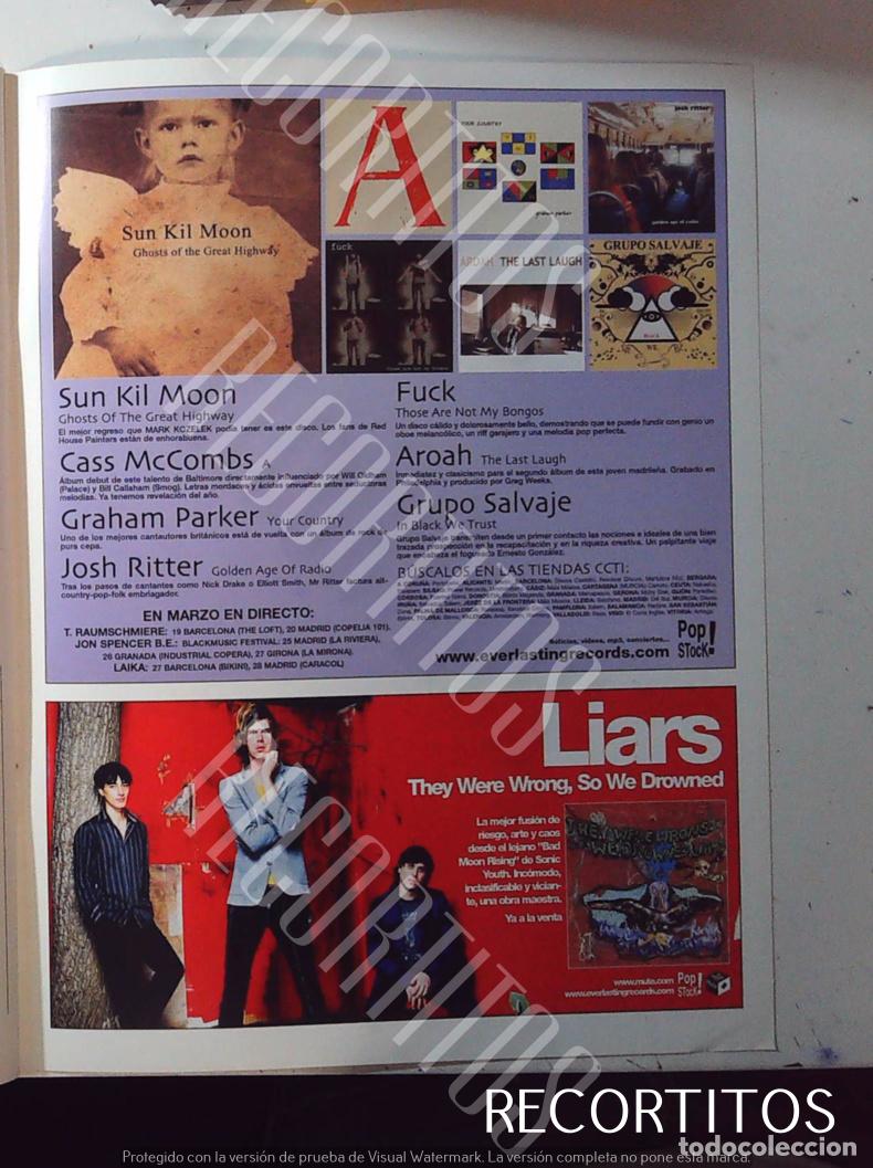 M&uacute;sica de cole&ccedil;&atilde;o: LIARS SUN KIL MOON JOSH RITTER