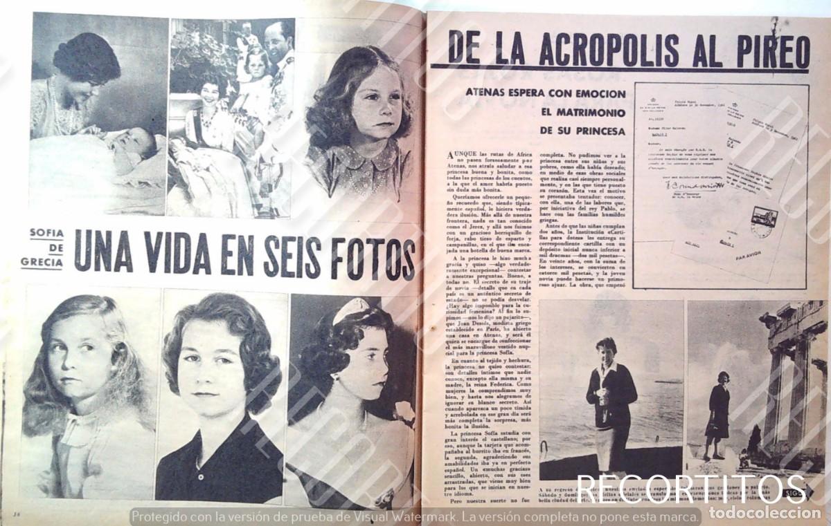 M&uacute;sica de colecci&oacute;n: &Ntilde;A REINA SOFIA PRINCESA DE GRECIA 1962 - Foto 2