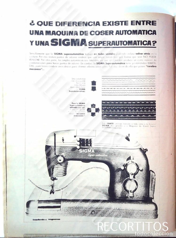 M&uacute;sica de cole&ccedil;&atilde;o: SIGMA MAQUINA DE COSER ANUNCIO PUBLICIDAD PANAIR