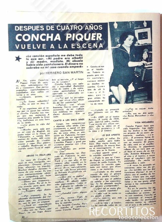M&uacute;sica de colecci&oacute;n: CP CONCHITA PIQUER CONCHA - Foto 1