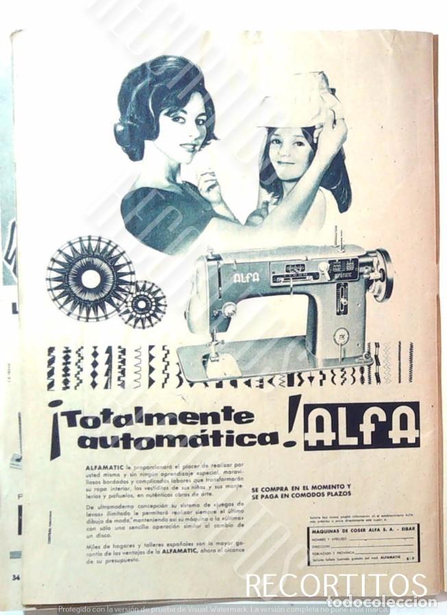 Musiksammlung: ALFA MAQUINA DE COSER ANUNCIO PUBLICIDAD
