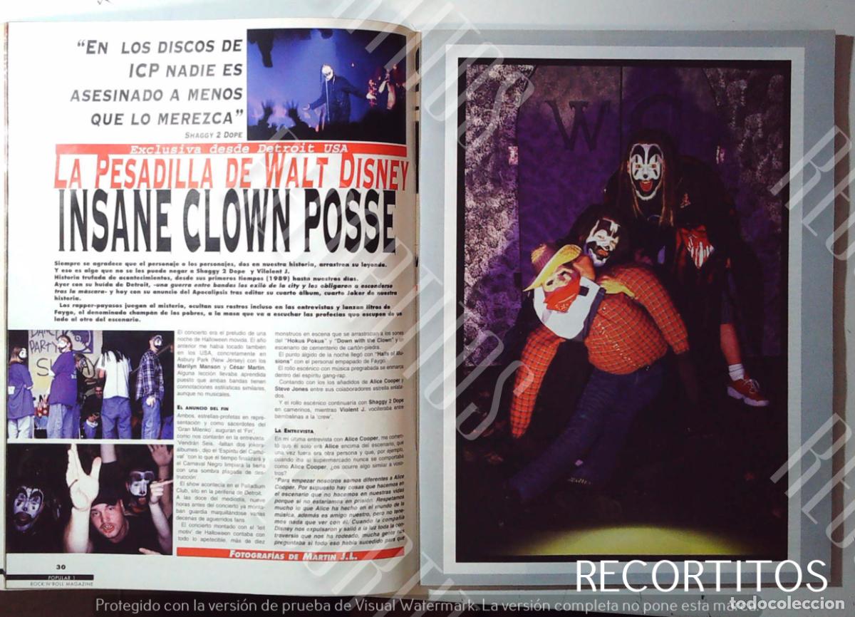 Musiksammlung: INSANE CLOWN POSSE LA PESADILLA DE WALT DISNEY
