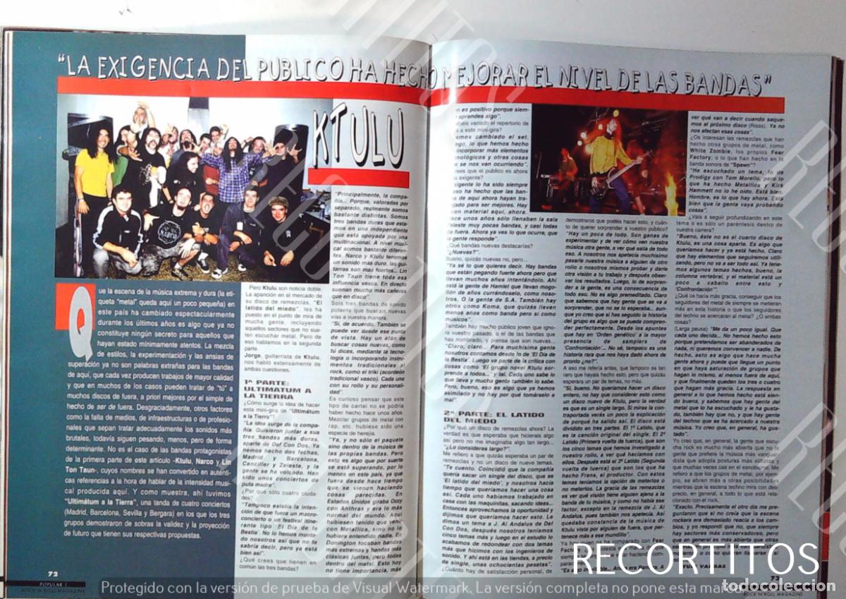 Musiksammlung: KTULU BANDA LATINA POP ESPA&Ntilde;OL ROCK