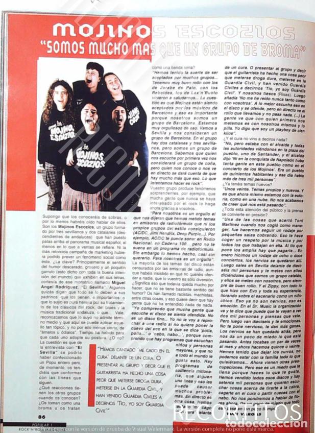 M&uacute;sica de colecci&oacute;n: MOJINOS ESCOZIOS EL SEVILLA