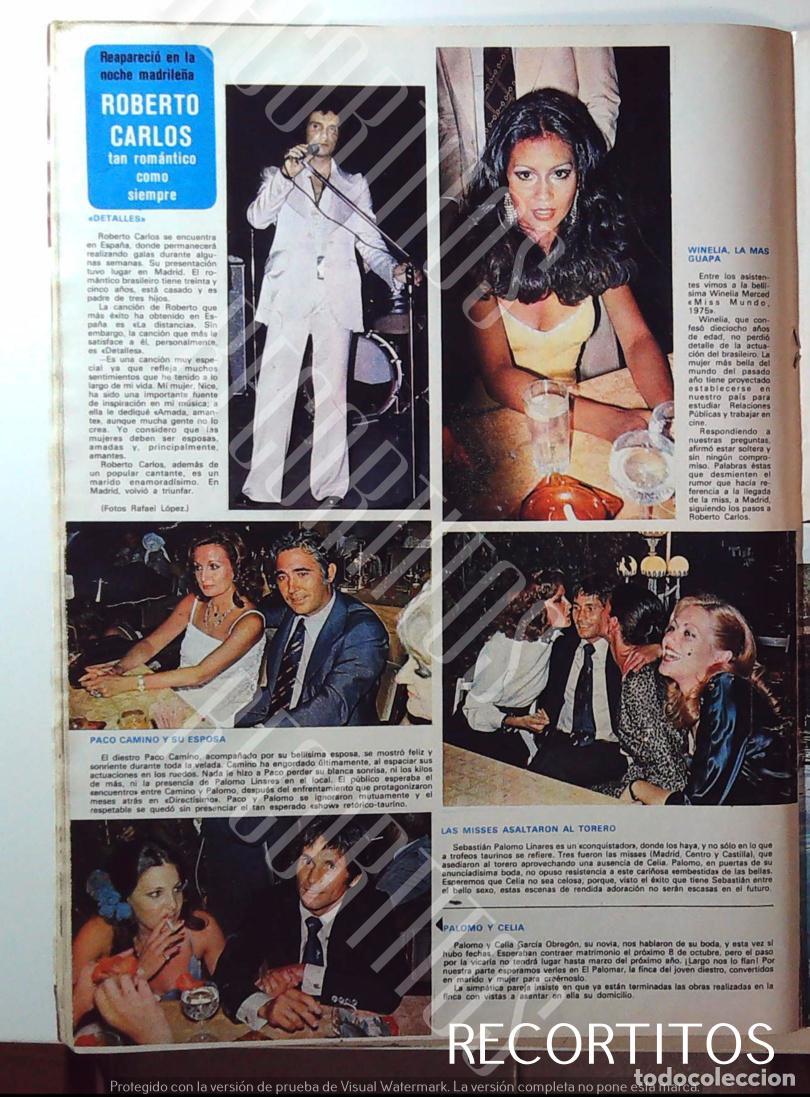 Musiksammlung: ROBERTO CARLOS WINELIA MISS MUNDO 1975 MERCED RAFI CAMINO PALOMO LINARES