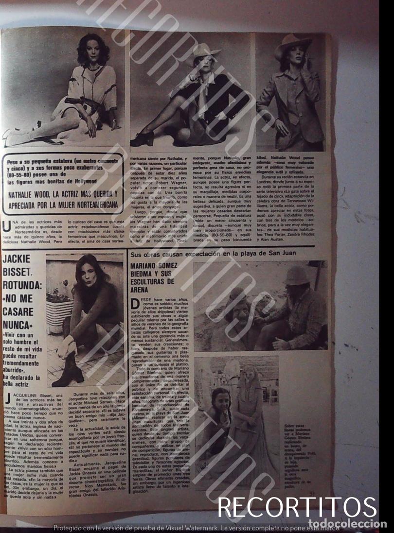 Musiksammlung: NARALIE WOOD JACQUELINE BISSET MARIANO GOMEZ BIEDMA