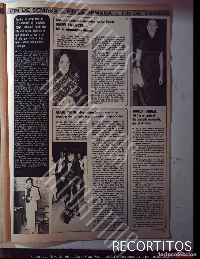 Musiksammlung: TONY LEBLANC MARY FRANCIS MONICA RANDALL MARI TRINI