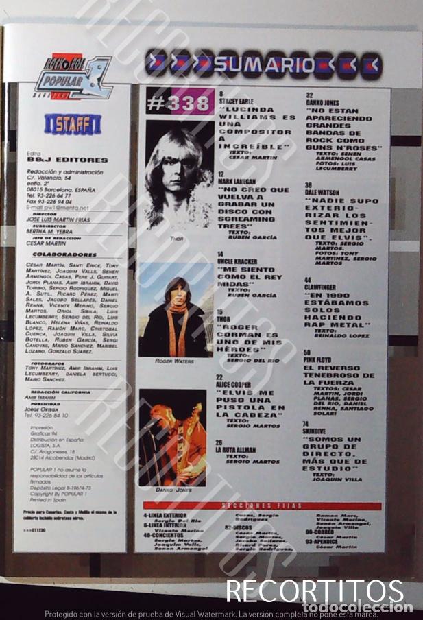 M&uacute;sica de colecci&oacute;n: ROGER WATERS DANKO JONES THOR - Foto 1