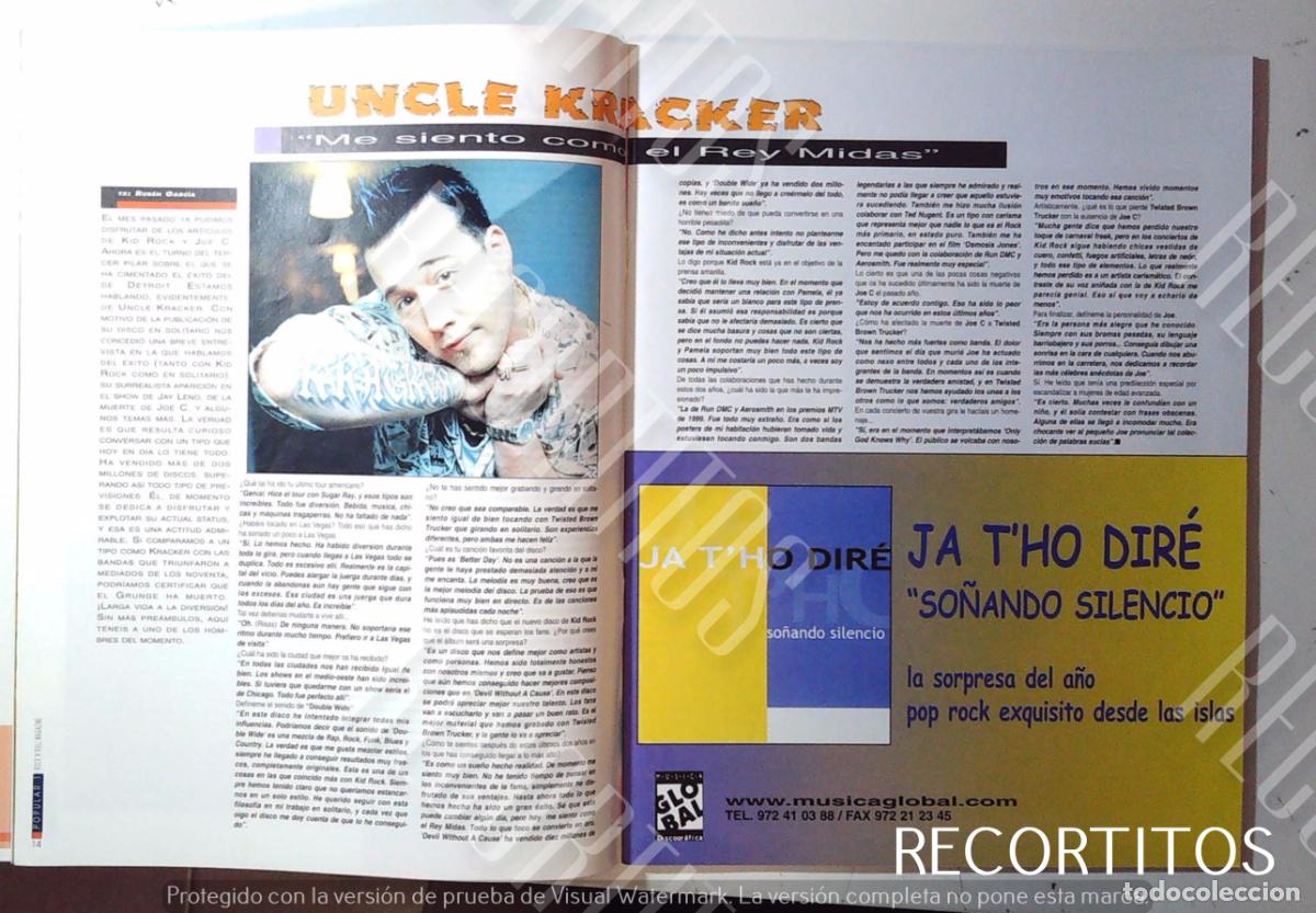 M&uacute;sica de colecci&oacute;n: UNCLE KRACKER JA THO DIRE