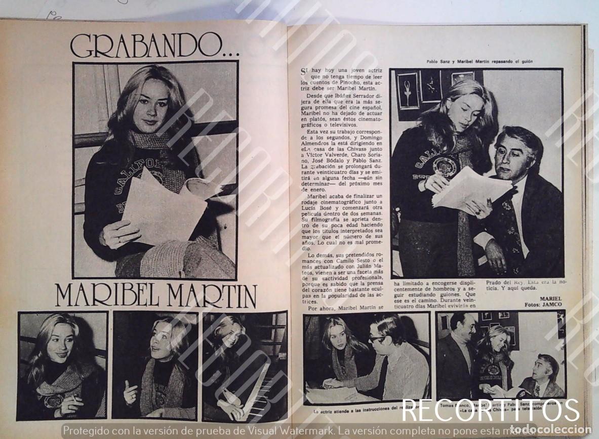 M&uacute;sica de colecci&oacute;n: MARIBEL MARTIN ENTREVISTA