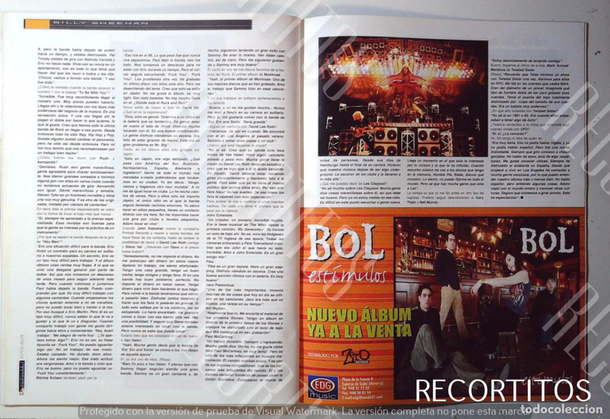 M&uacute;sica de colecci&oacute;n: BILLY SHEEMAN DEFT LEE ROTH - Foto 3