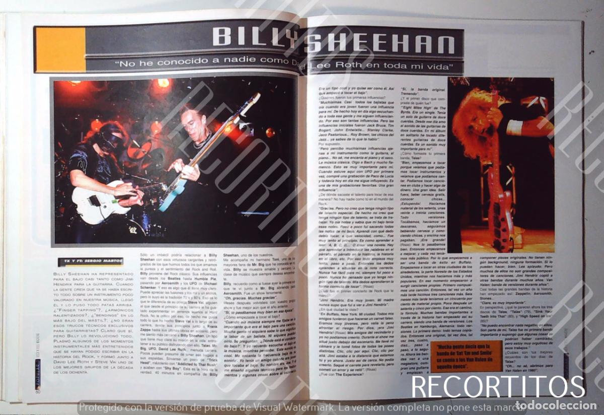 M&uacute;sica de colecci&oacute;n: BILLY SHEEMAN DEFT LEE ROTH