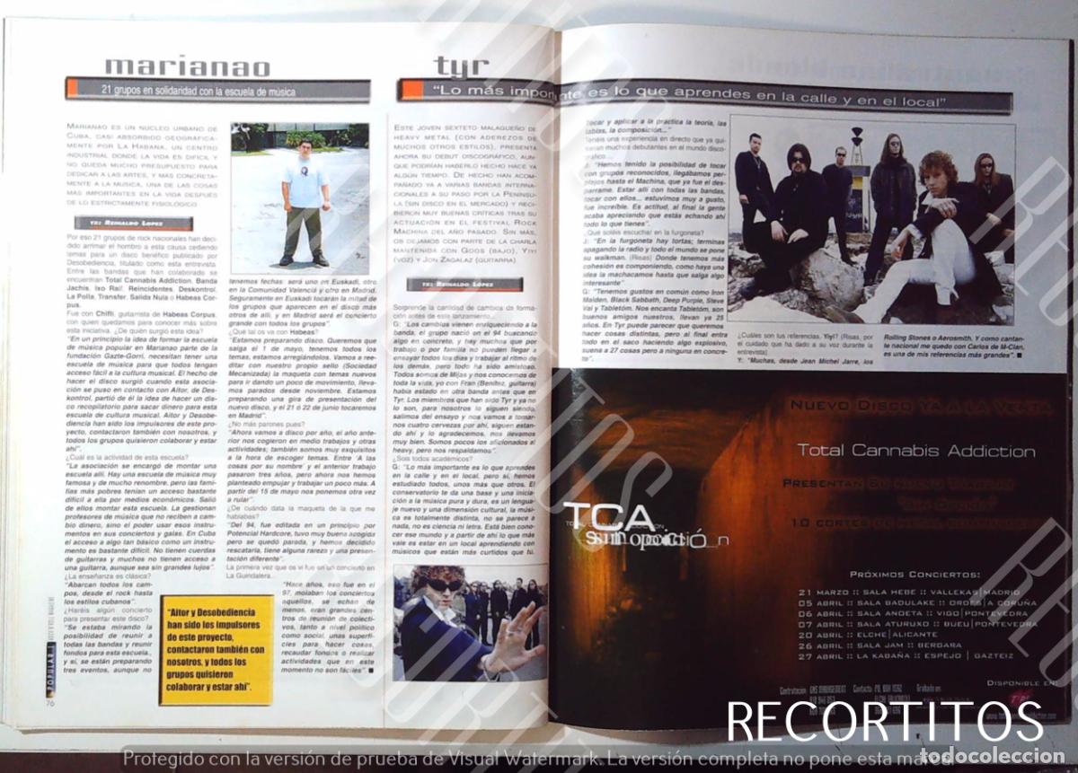 M&uacute;sica de colecci&oacute;n: MARIANNO TYR TCA TOTAL CANNABIS ADDICTION