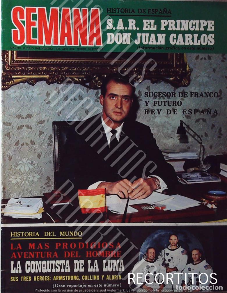 M&uacute;sica de colecci&oacute;n: RECORTE PORTADA EL REY JUAN CARLOS I DE BORBON